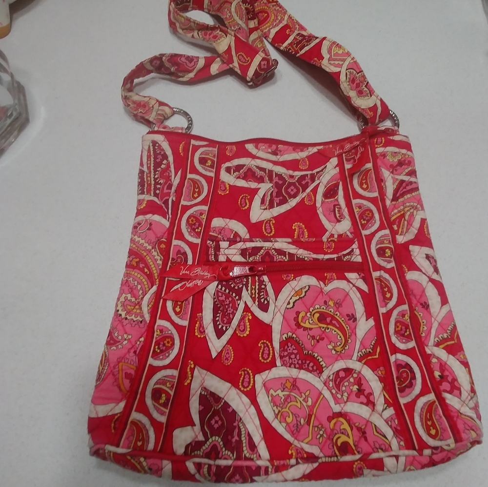 Vera Bradley Crossbody Bag, Rosy Posies Purse